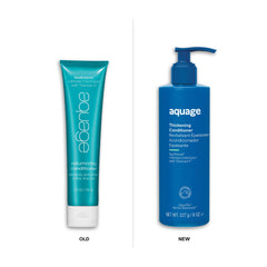 Hands apply Aquage SeaExtend Thickening Conditioner for detangling ease.