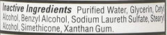 Fragrance-free Aquanil HC label highlights lipid-free, non-comedogenic benefits.