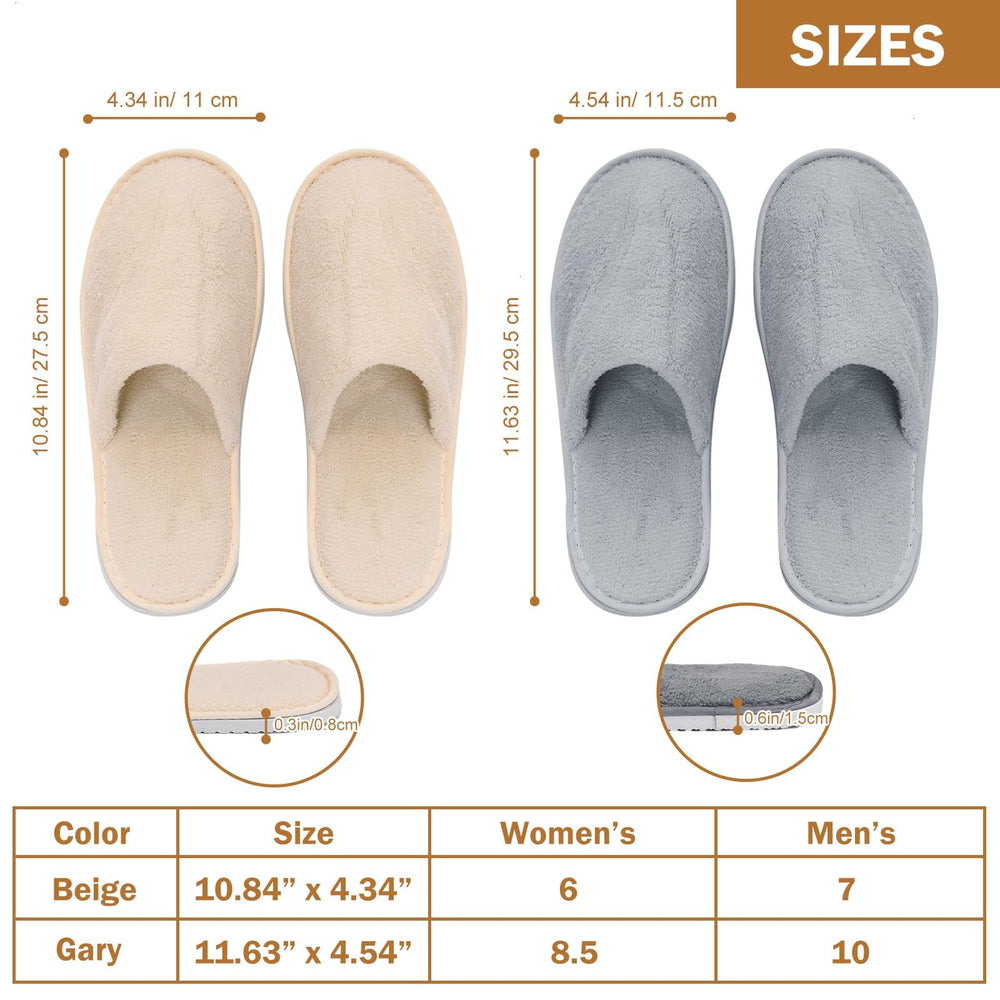 AQUEENLY men's large slippers suitable for sizes 7–10 with a closed-toe design.