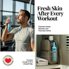 Aquia aftercare spray for piercing and skin comfort after activities.