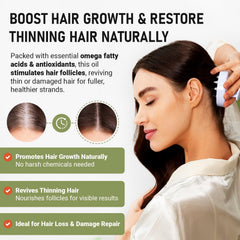 Natural hair care routine with Batana oil on a towel.