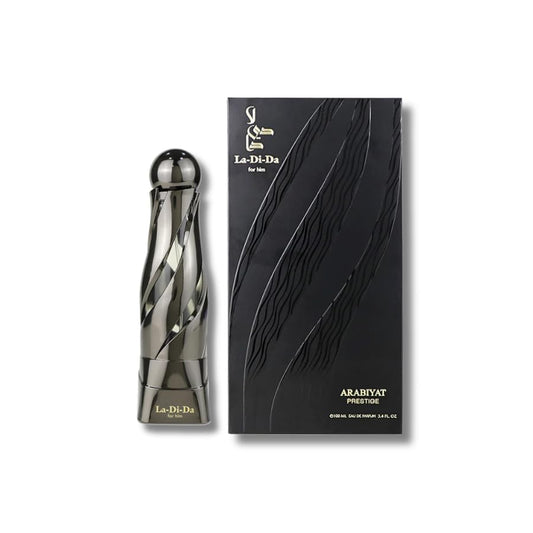 ARABIYAT La Di Da For Him bottle with premium finish for daily wear.