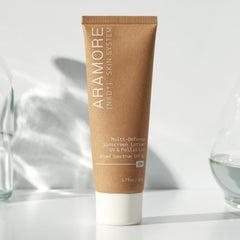 Aramore packaging mockup emphasizes eco-conscious design and product integrity.