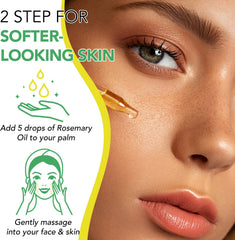 Arbcrn rosemary oil for eyebrow and eyelash care.