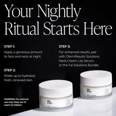 Arbonne DermResults Night Cream pink hue from red maple bark extract.
