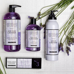 Creamy texture close-up of Archipelago Lavender Hand Crème.