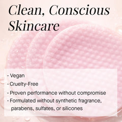 ARCONA Raspberry Clarifying Pads 1 percent salicylic acid for gentle exfoliation