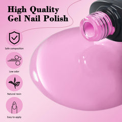 ARCWEISSO 36 colors gel nail polish offering versatile shades for every season and style