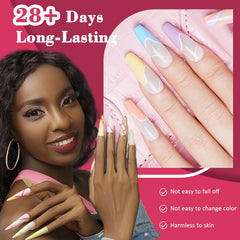 ARCWEISSO nail clippers and buffers for precise shaping.