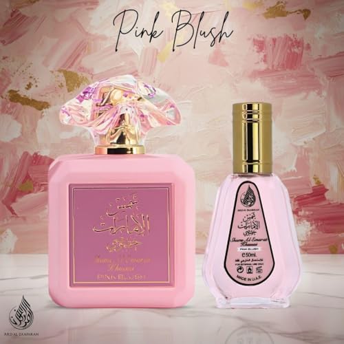 Ard al Zaafaran Pink Blush base notes closeup of cream and vanilla