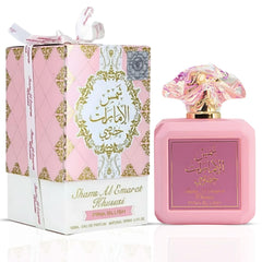 Ard al Zaafaran Pink Blush cap close-up highlights premium packaging and scent.