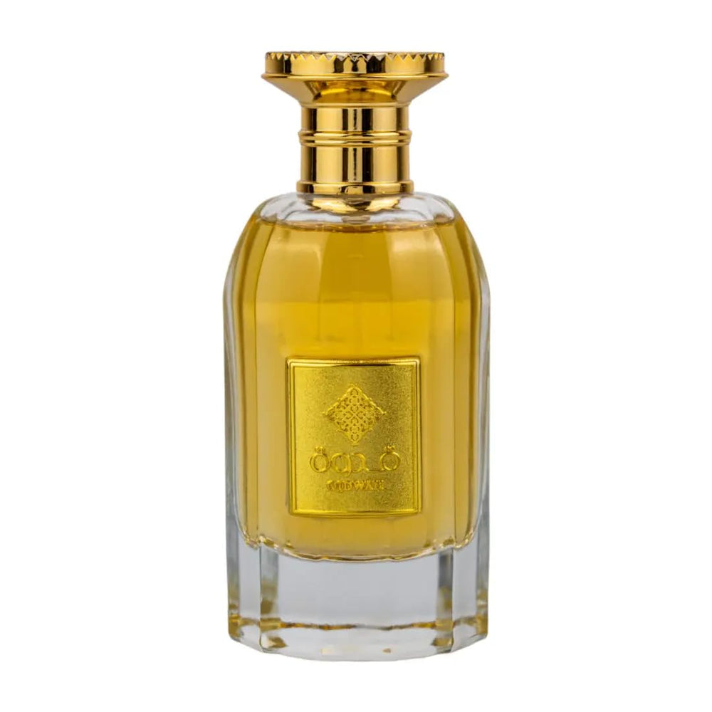 Ard Al Zaafaran Qidwah bottle front, refined unisex fragrance for daily wear.