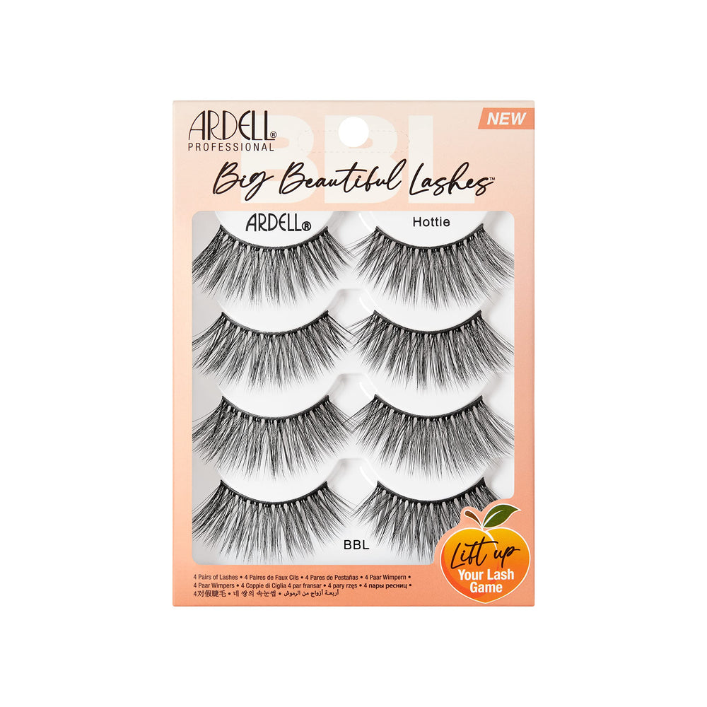 Ardell BBL Hottie lashes with fluffy texture for dramatic eye looks and effortless lift