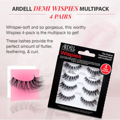 Ardell knot-free Invisiband closeup demonstrates seamless fit and comfortable wear