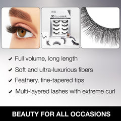 Ardell Demi Wispies flared design adds defined eyes with soft taper