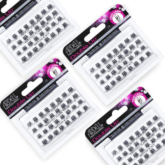 Ardell Double Up 4-pack: customizable lash clusters for dramatic eyes