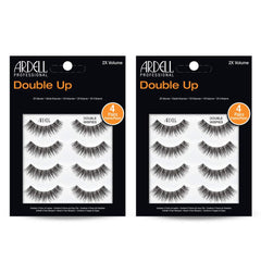 Ardell Double Up Wispies two-pack lashes for dramatic volume and defined eyes.