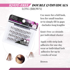 Ardell false eyelashes natural look add believable volume with soft, feather-light hairs.