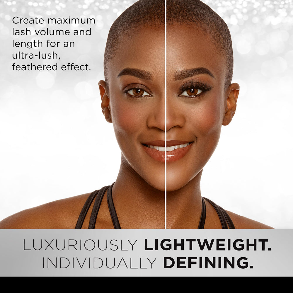 Ardell Faux Mink DIY Lash Clusters close-up, knot-free fibers for natural, light wear.