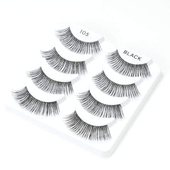 Ardell four-pairs reusable lashes save money while maintaining style.
