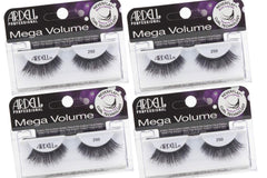 Ardell Mega Volume 250 lashes for dramatic full-strip lashes that enhance evening looks.