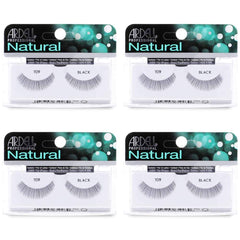 Ardell Natural Lashes 109 Black strip lashes for everyday wear with natural fullness.