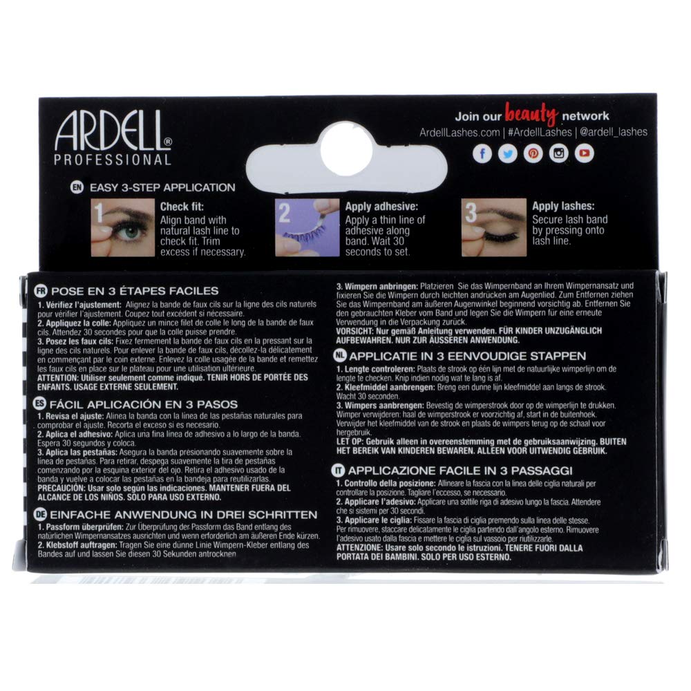 Ardell Studio Effects 231 4-pack provides value without compromising style.