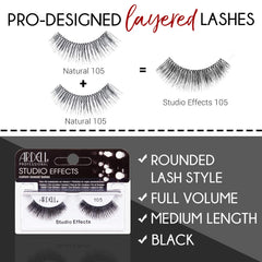 Ardell Studio Effects 4-pack offers budget-friendly glam for weekends.