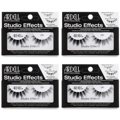 Ardell Studio Effects Lashes 230 front view for dramatic eyes.