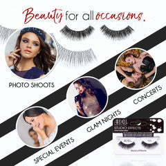 Ardell Studio Effects reusable lashes ideal for quick makeup refreshes.
