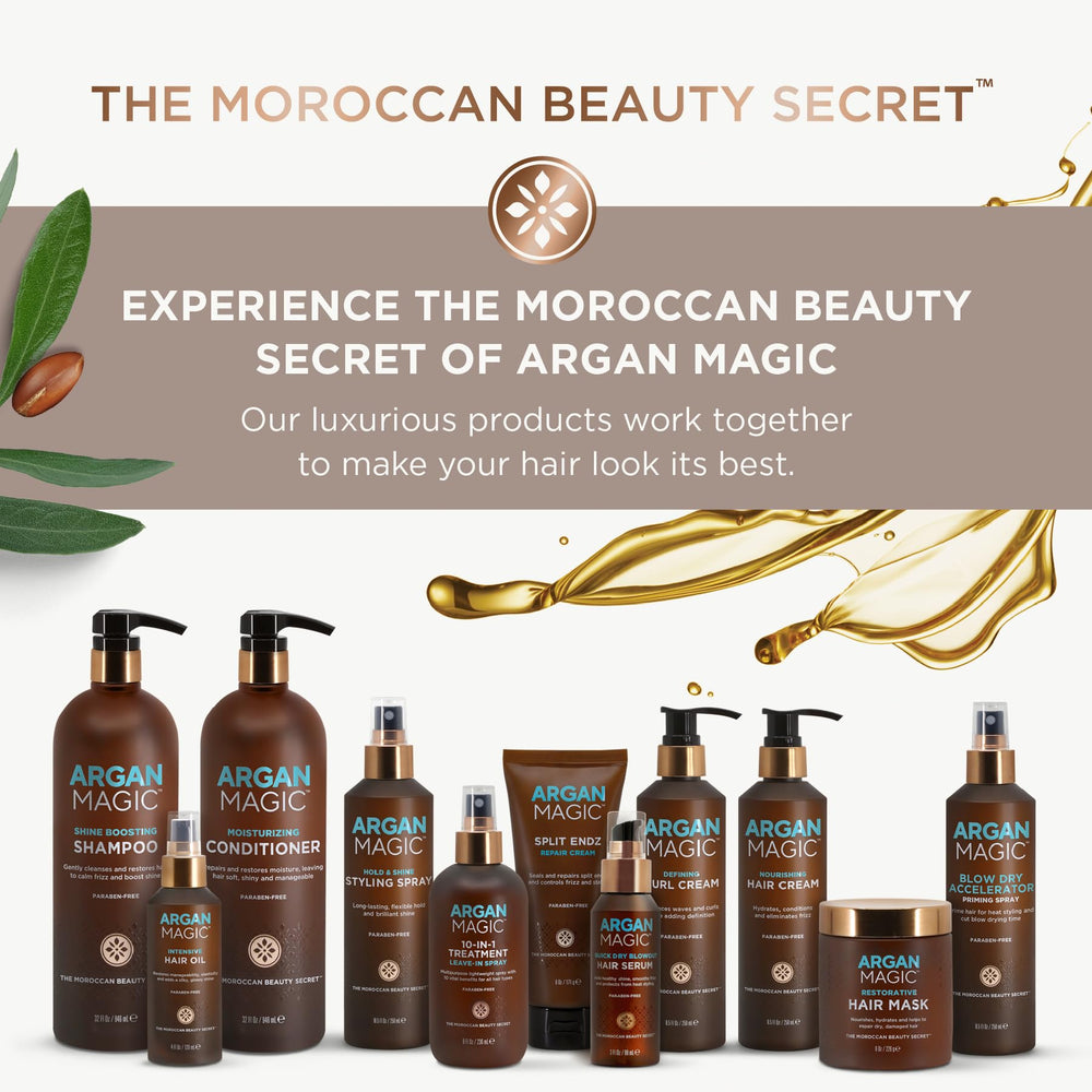 Argan Magic Nourishing Body Oil USA-made emblem highlights quality and safety