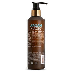 Close-up of Argan Magic Nourishing Hair Cream texture for silky hydration