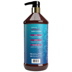Arganatural Retinol Body Lotion firming effect close-up suggests smoother skin.