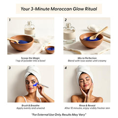 Argaviva Moroccan Nila Powder face mask DIY demonstration
