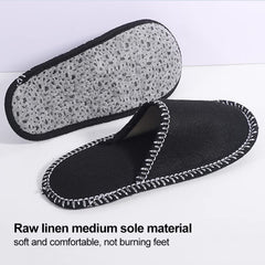 ariarly portable slippers bag included for convenient travel.