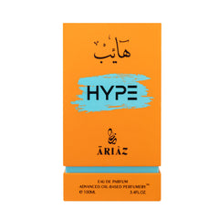 ARIAZ Hype packaging box, premium gift-ready presentation
