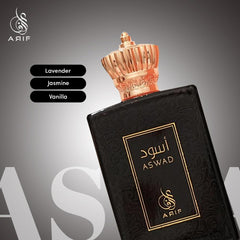 ARIF Aswad daily use display highlighting versatility for any occasion
