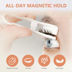 ARIOS no-glue lashes ensure comfortable all-day wear with secure hold.