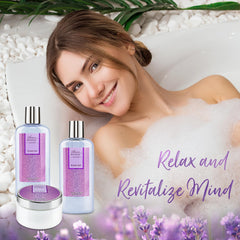ArioseMonde lavender bubble bath bombs for a luxurious foamy soak.