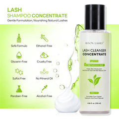 ARISON LASHES Concentrate bottle with dilution setup for easy prep