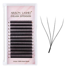 ARISON LASHES in-salon application demonstrating fast placement and volume