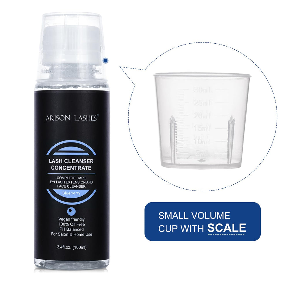 ARISON LASHES lash shampoo foam with gentle lather