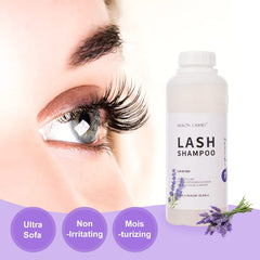 Salon and home use ready with ARISON LASHES shampoo in a professional setting.