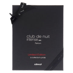 Armaf Club De Nuit Intense Limited Edition side profile reveals masculine silhouette