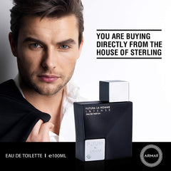 Armaf Futura La Homme Intense spray offers easy application and refreshing feel