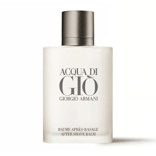 Armani Beauty Acqua di Gio balm front view for post-shave refresh.