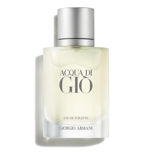 Armani Beauty Acqua di Gio bottle front conveying Mediterranean freshness