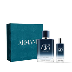 Armani Beauty Acqua di Giò Profondo bottle front view highlighting fresh aquatic character for men.