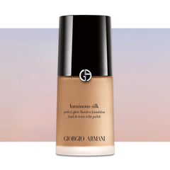 Arm swatch beside skin tone demonstrates natural finish under daylight.