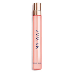 Armani Beauty My Way Ylang bottle in coral for daytime wear